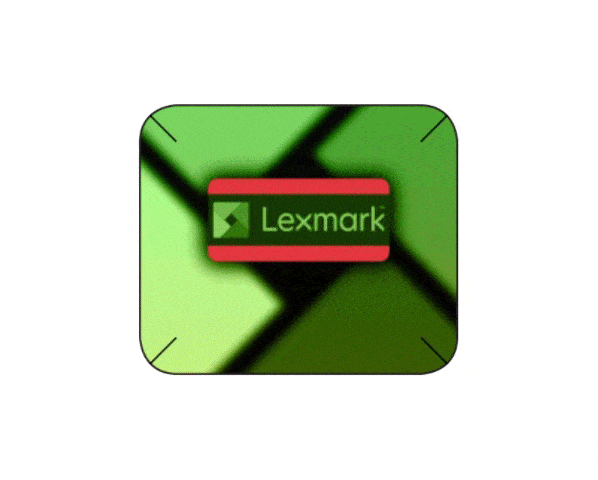 Защитная голограмма на картриджах Lexmark