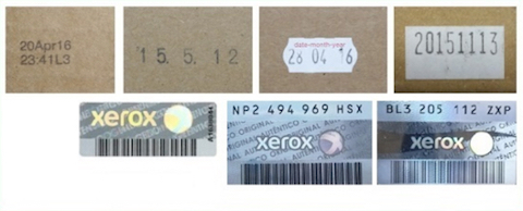 Дата производства картриджей Xerox